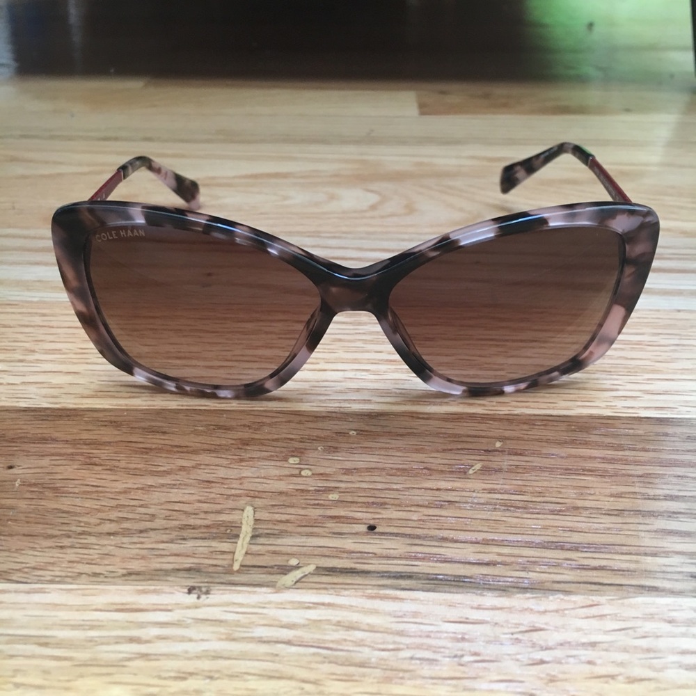 Cole Haan Blush Tortoise Fashion Sunglasses